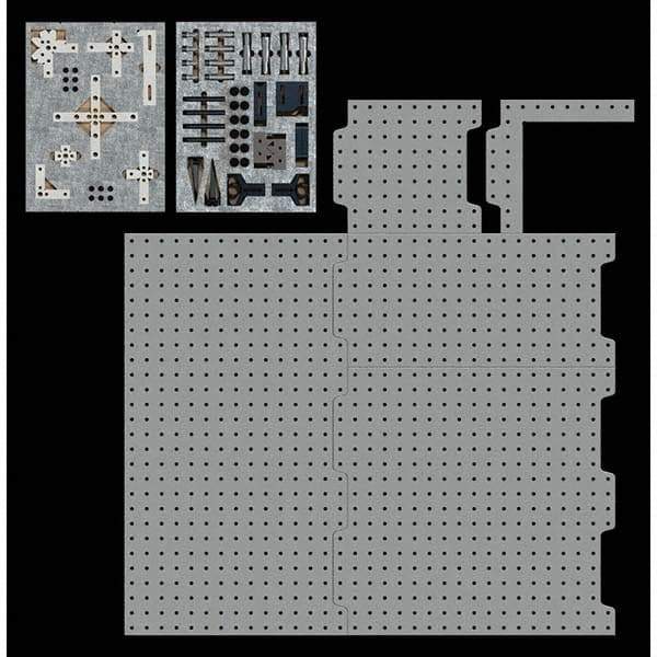 Phillips Precision - CMM Fixtures Type: Fixture Kits & Sets Plate Design: Magnetic - USA Tool & Supply