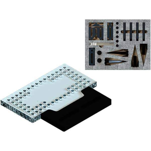 Phillips Precision - CMM Fixtures Type: Fixture Kits & Sets Plate Design: Magnetic - USA Tool & Supply