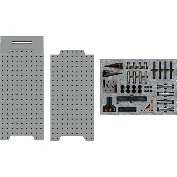 Phillips Precision - CMM Fixtures Type: Fixture Kits & Sets Plate Design: Magnetic - USA Tool & Supply