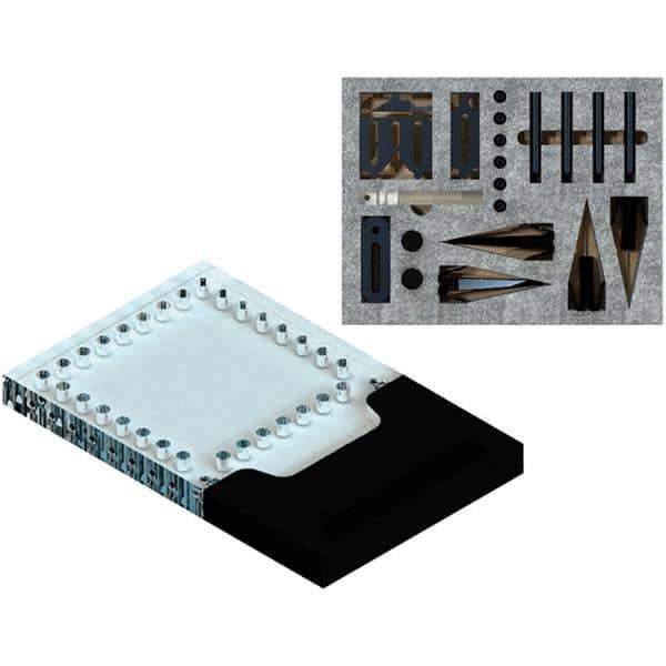 Phillips Precision - CMM Fixtures Type: Fixture Kits & Sets Plate Design: Magnetic - USA Tool & Supply