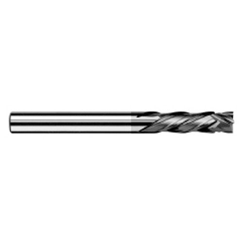 End Mills for Composites - 0.2500″ (1/4″) Cutter Diameter × 0.7500″ (3/4″) Length of Cut Carbide Square Chipbreaker Cutter, 4 Flutes - Exact Industrial Supply