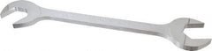 Proto - 1-3/4" Standard Open End Wrench - 17" OAL, Double End, Chrome Finish, 15° & 60° Head Angle - USA Tool & Supply