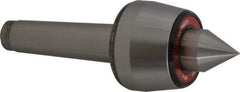 Rohm - MT4 Taper Shank, 2.755" Head Diam 800 Lb Capacity Live Center - 3,800 Max RPM, 2-3/32" Head Length, 1.2598" Point Diam, 1.614" Point Len, 1,760 Lb Max Workpc, 4.035" OAL, Standard Point - USA Tool & Supply