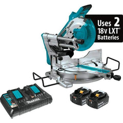 Makita - Miter Saws Bevel: Double Sliding: Yes - USA Tool & Supply