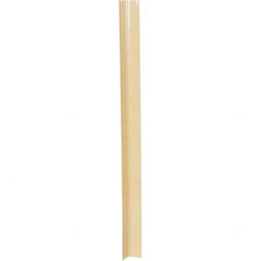 Vestil - 48" Long, Plastic Corner Protectors - Beige - USA Tool & Supply