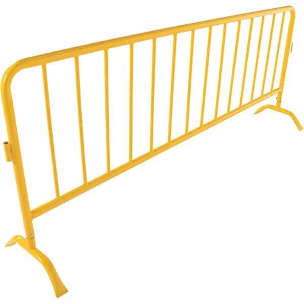 Vestil - Railing Barriers Type: Barricades Length (Inch): 98-5/8 - USA Tool & Supply