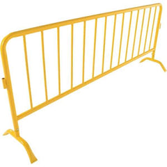 Vestil - Railing Barriers Type: Barricades Length (Inch): 98-5/8 - USA Tool & Supply