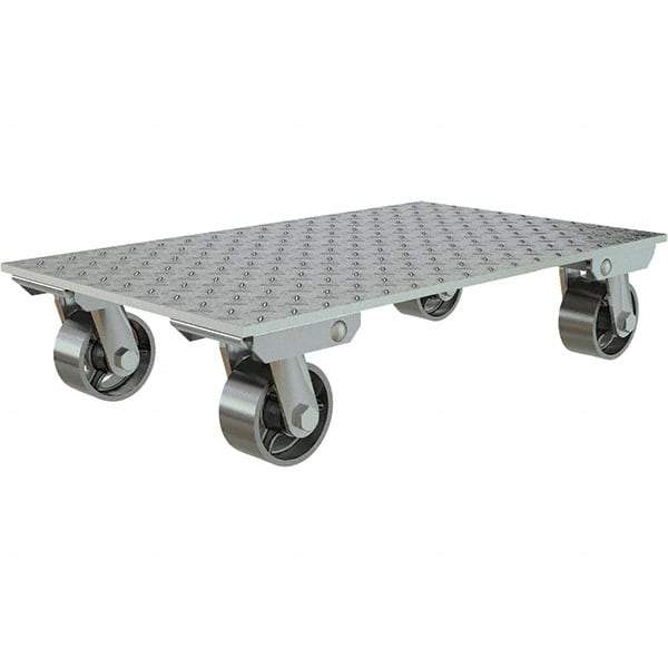 Vestil - 2,800 Lb Capacity Aluminum Dolly - 27" Long x 16" Wide - USA Tool & Supply