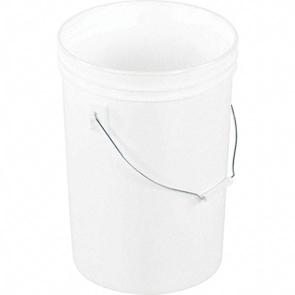 Vestil - Buckets & Pails Capacity: 6 Gal Body Material: Plastic - USA Tool & Supply