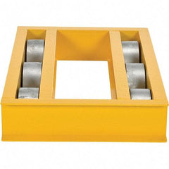 Vestil - 6,000 Lb Capacity Steel Dolly - 36" Long x 24" Wide - USA Tool & Supply
