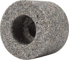 Norton - 60 Grit Aluminum Oxide Type 5 Internal Grinding Wheel - 1-1/4" Diam x 3/8" Hole x 1" Thick, 25,975 Max RPM, Type 5 Medium Grade, K Hardness, Vitrified Bond, One-Side Recess - USA Tool & Supply