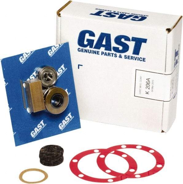 Gast - Air Actuated Motor Accessories Type: Repair Kit For Use With: 4AM-NRV-130 & 4AM-ARV-119 - USA Tool & Supply