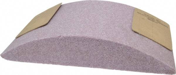 Norton - 11-1/4" Wide x 6" High x 2-1/4" Thick Grinding Segment - Aluminum Oxide, 46 Grit, Hardness D, Blue Print No. ME30777 - USA Tool & Supply