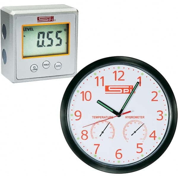 SPI - Digital & Dial Protractors Style: Digital Measuring Range (Degrees): 0-90 - USA Tool & Supply
