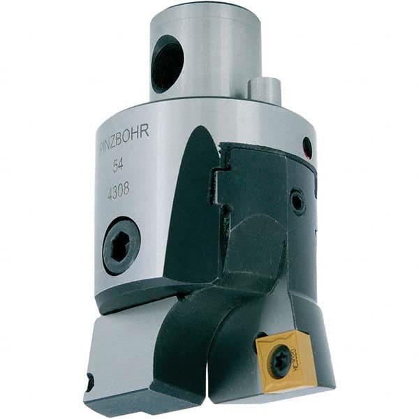 Techniks - Size D27, 1.142" Min Diam, Right Hand Modular Boring Cutting Unit Head - USA Tool & Supply
