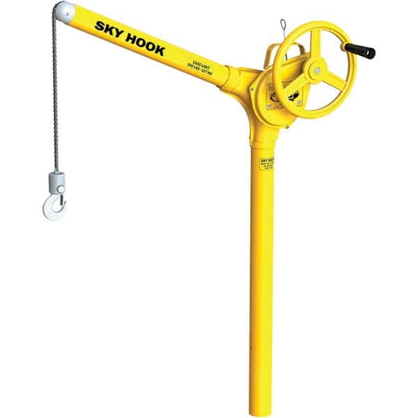 Sky Hook - 500 Lb Steel Lifting Hook Crane - USA Tool & Supply