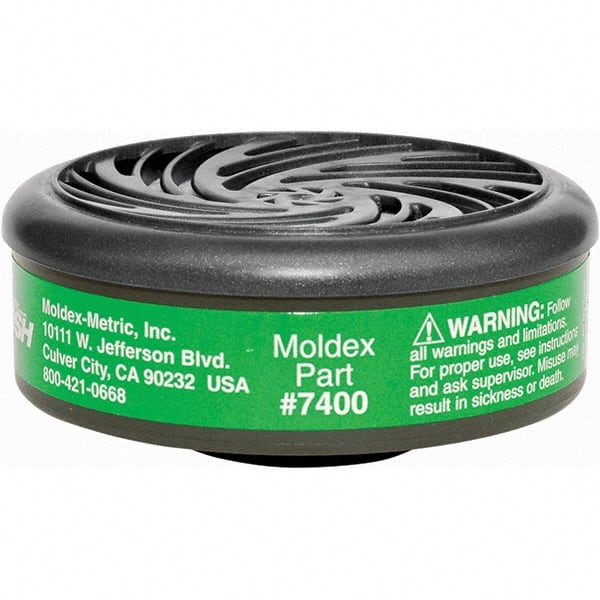 Moldex - Half & Full Facepiece Cartridges & Filters Type: Cartridge NIOSH Filter Rating: No Rating - USA Tool & Supply