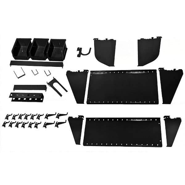 Wall Control - Peg Board Accessories Type: Wall Mounted Storage For Use With: Wall Control Industrial Pegboard - USA Tool & Supply