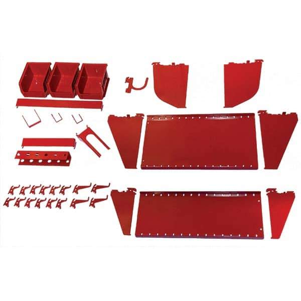 Wall Control - Peg Board Accessories Type: Wall Mounted Storage For Use With: Wall Control Industrial Pegboard - USA Tool & Supply