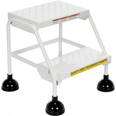 Vestil - 18-1/2" High 300 Lb Capacity 2 Step Step - USA Tool & Supply
