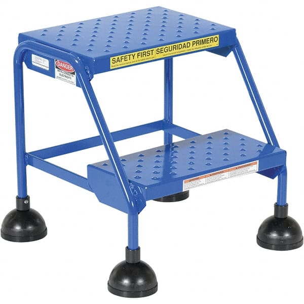 Vestil - 18-1/2" High 300 Lb Capacity 2 Step Step - USA Tool & Supply