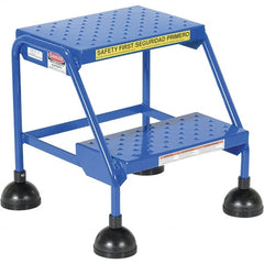 Vestil - 18-1/2" High 300 Lb Capacity 2 Step Step - USA Tool & Supply
