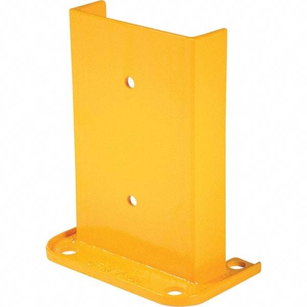 Vestil - 3-11/16" Long x 12-1/4" High, Rack Guard - Structural with Rubber Bumper - USA Tool & Supply