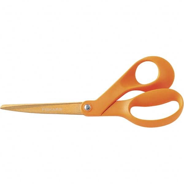 Fiskars - Scissors & Shears Blade Material: Titanium-Coated Stainless Steel Applications: Fabric - USA Tool & Supply