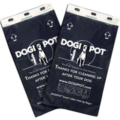 DOGIPOT - 20 100-Pack Boxes HDPE Plastic Litter Pick Up Bags - USA Tool & Supply