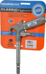 Guardair - 150 Max psi Pistol Grip Blow Gun - 1/4 NPT, 6" Tube Length, Aluminum - USA Tool & Supply