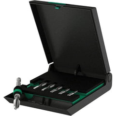 Wera - Power & Impact Screwdriver Bit Sets Point Type: Tap Drive Size: 1/4" - USA Tool & Supply