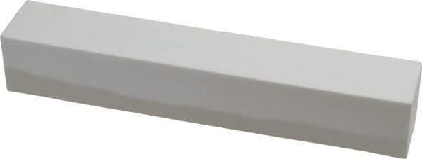 Norton - 150 Grit Aluminum Oxide Square Dressing Stick - 6 x 1 x 1, Very Fine Grade, Vitrified Bond - USA Tool & Supply