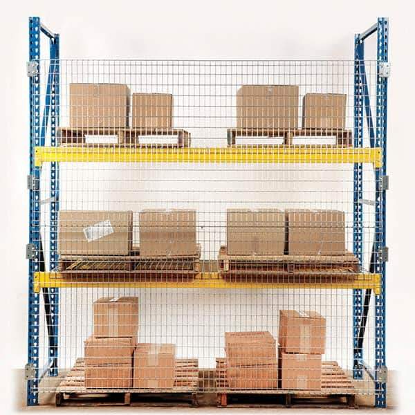 Folding Guard - Temporary Structure Partitions Type: Qwik Fence Pallet Rack Backing Height (Feet): 3 - USA Tool & Supply