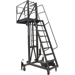 Ballymore - Rolling & Wall Mounted Ladders & Platforms Type: Tank Top Lift Style: Hydraulic - USA Tool & Supply