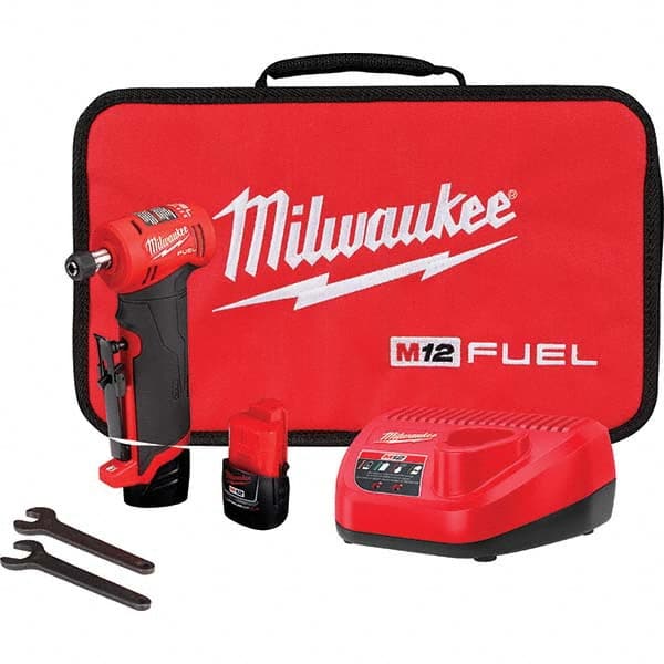 Milwaukee Tool - 24,500 RPM, Straight, Electric Die Grinder - USA Tool & Supply