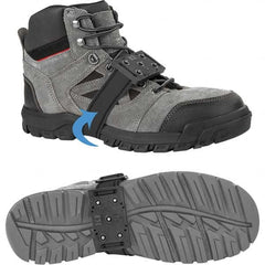 Geroline - Ice Traction Footwear Footwear Style: Strap-On Cleat Traction Type: Tungsten Carbide Stud - USA Tool & Supply