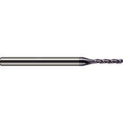 Harvey Tool - Ball End Mills; Mill Diameter (Inch): 3/8 ; Mill Diameter (Decimal Inch): 0.3750 ; Number of Flutes: 4 ; Length of Cut (Inch): 1-3/4 ; Length of Cut (Decimal Inch): 1.7500 ; Material: Solid Carbide - Exact Industrial Supply