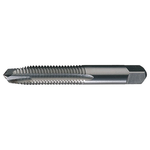 ‎1/2-13 UNC 3 Flute HSS Standard Plug Chamfer Spiral Point Tap- Bright - Exact Industrial Supply