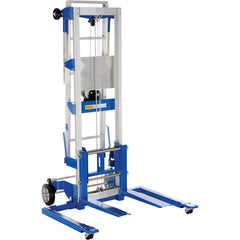 Hand Winch Lift Option - Retractable Ladder - Exact Industrial Supply