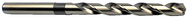 33/64 Dia. - 8" OAL - Surface Treated - HSS - Standard Taper Length Drill - USA Tool & Supply