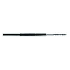 3/32" Dia. -  2-1/2" OAL - Stub FL / Long Shank - Ball Nose-AD-Carbide End Mill - 3FL - USA Tool & Supply