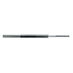 1/64" Dia. -  2-1/2" OAL - Extra Reach-  Ball Nose-AD-Carbide End Mill - 3FL - USA Tool & Supply