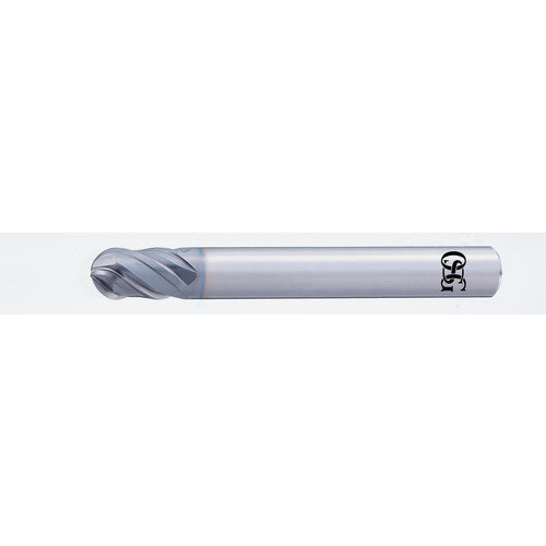 10 mm Dia. × 10 mm Shank × 15 mm DOC × 100 mm OAL, Carbide DURO, 2 Flute, Shrink Fit, Ballnose End Mill - Exact Industrial Supply