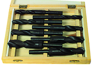 8 Pc. HSS Reduced Shank Drill Set - USA Tool & Supply