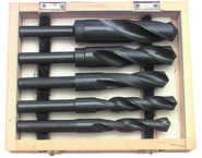 5 Pc. Reduced Shank Set 9/16 to 1 Dia-1/2" SH -M42 - USA Tool & Supply