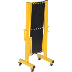 Aluminum Expand-A-Gate W/Casters - Exact Industrial Supply