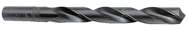 41/64 Dia. - 12 OAL - Black Oxide - HSS - Extra Long Straight Shank Drill - USA Tool & Supply