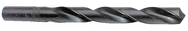 9/16 Dia. - 18 OAL - Black Oxide - HSS - Extra Long Straight Shank Drill - USA Tool & Supply