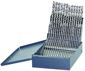 60 Pc. #1 - #60 Wire Gage HSS Bright Screw Machine Drill Set - USA Tool & Supply