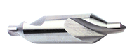 Size 8; 5/16 Drill Dia x 3-1/2 OAL 60° M42 Combined Drill & Countersink - USA Tool & Supply